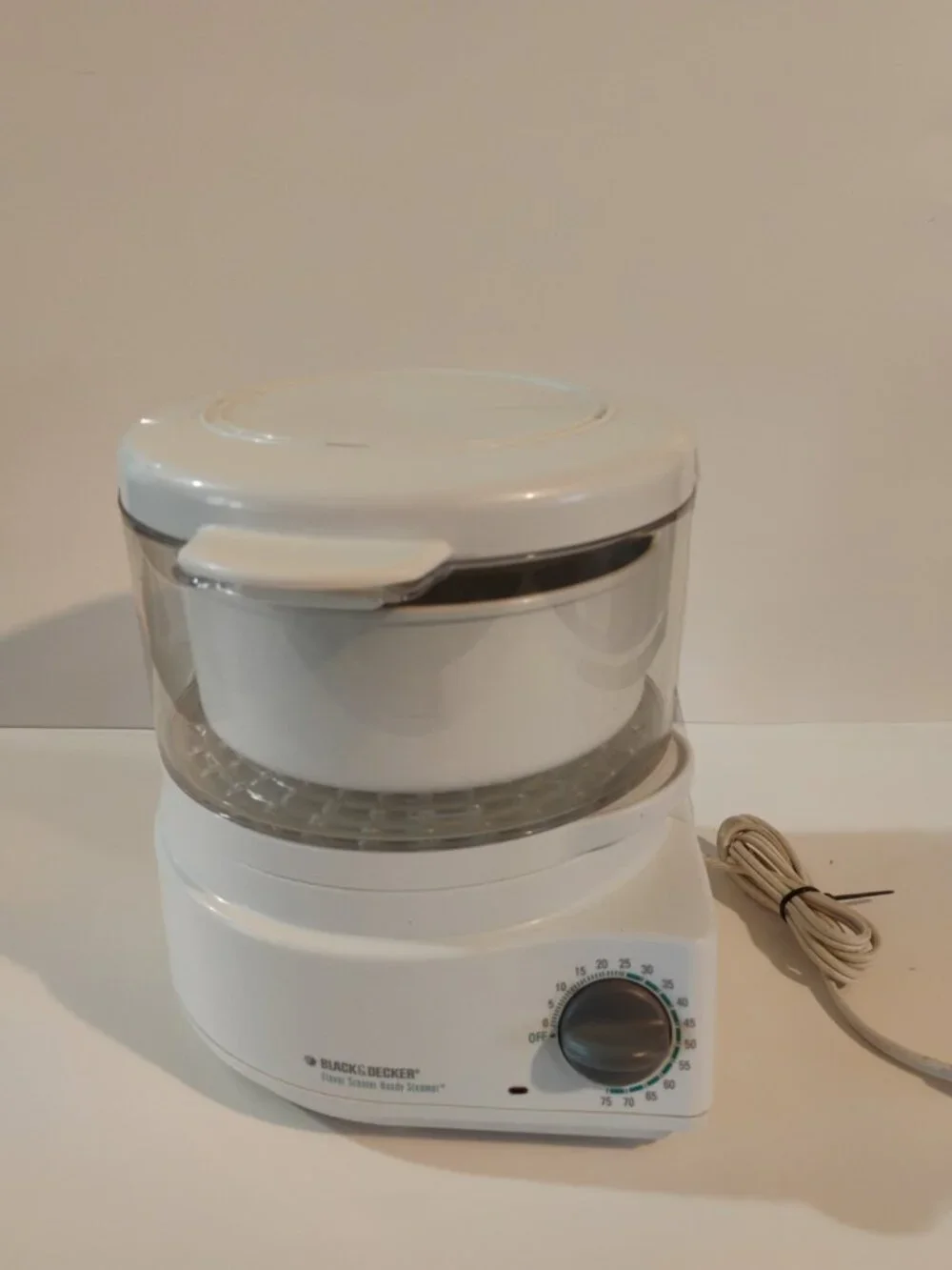 Black & Decker Flavor Scenter Handy Steamer HS800 Type 1 Food Steam Cooker Rice